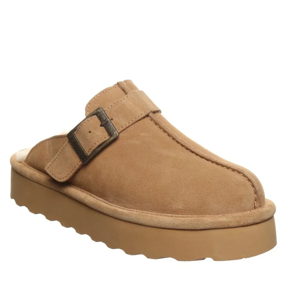 BearPaw Tan Ankle Booties - Picture 3 of 5